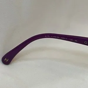 CHANEL | Accessories | Chanel Silverpurple Gradient 479  display picture 3